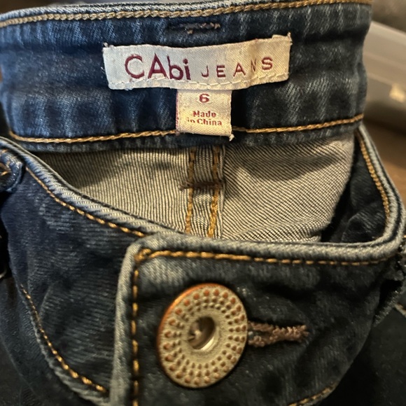 CAbi Dark Blue Wash Ruby Stretch Jeans (Style #492) NWOT! - Picture 6 of 10